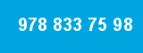 978 833 75 98 978 833 75 98